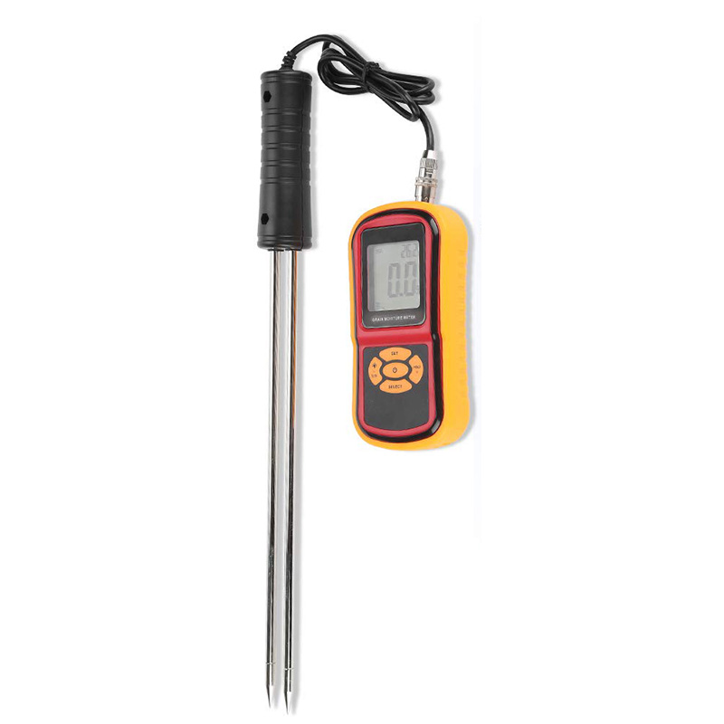 GM640 Food Moisture Meter with Probe Needle Corn Wheat Rice Temperature