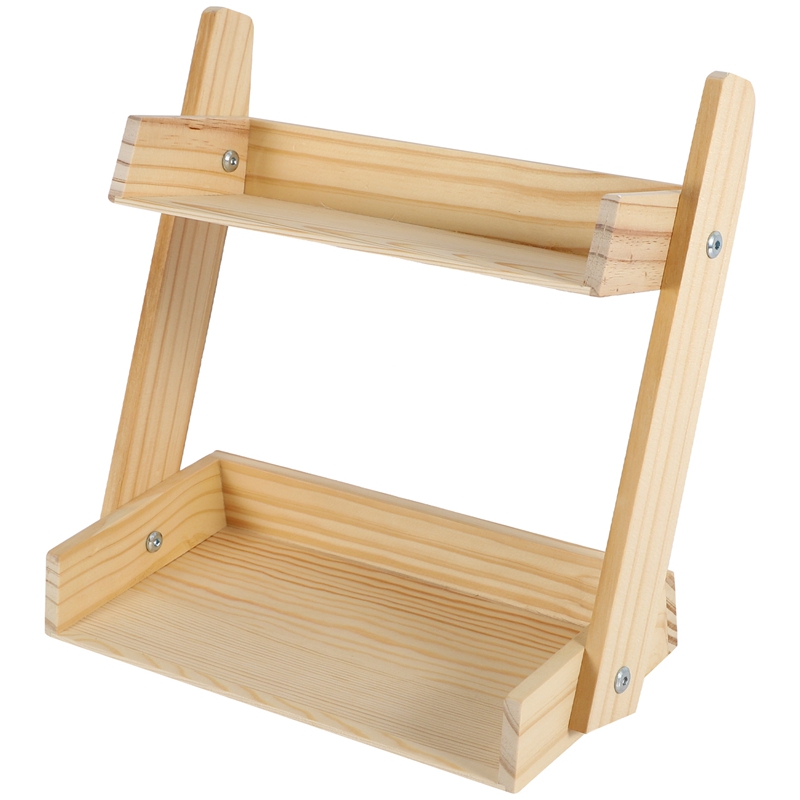 1X(Holz 2 Schicht GewüRz Regal KüChe Multifunktion ...