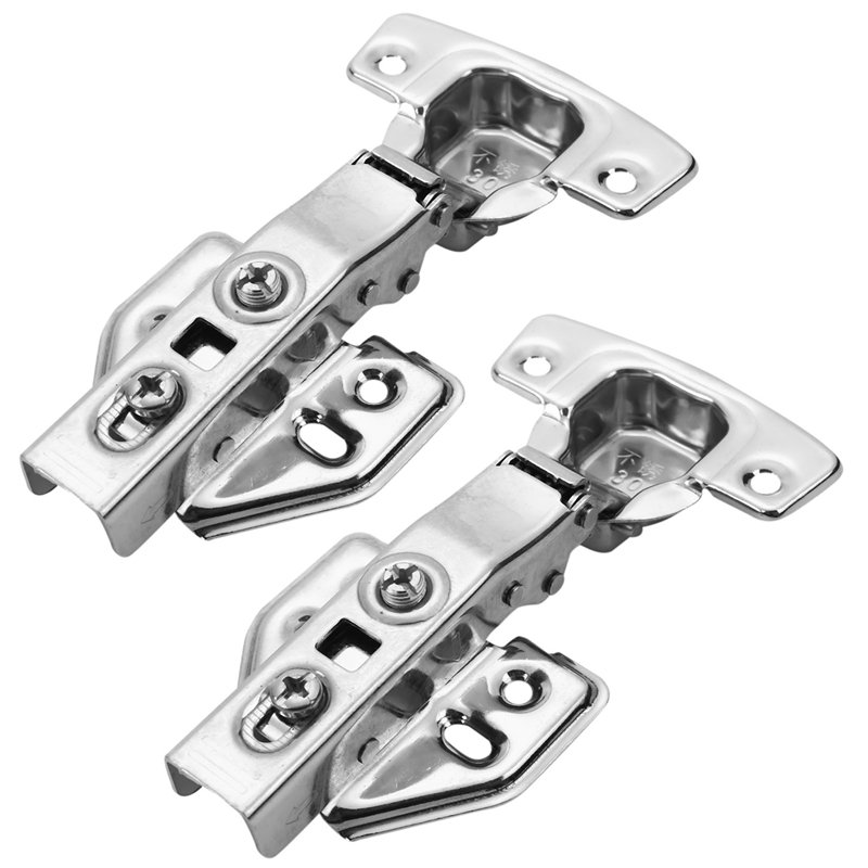 10 stk Scharnier Edelstahl TüR Hydraulische Scharniere DäMpfer Puffer