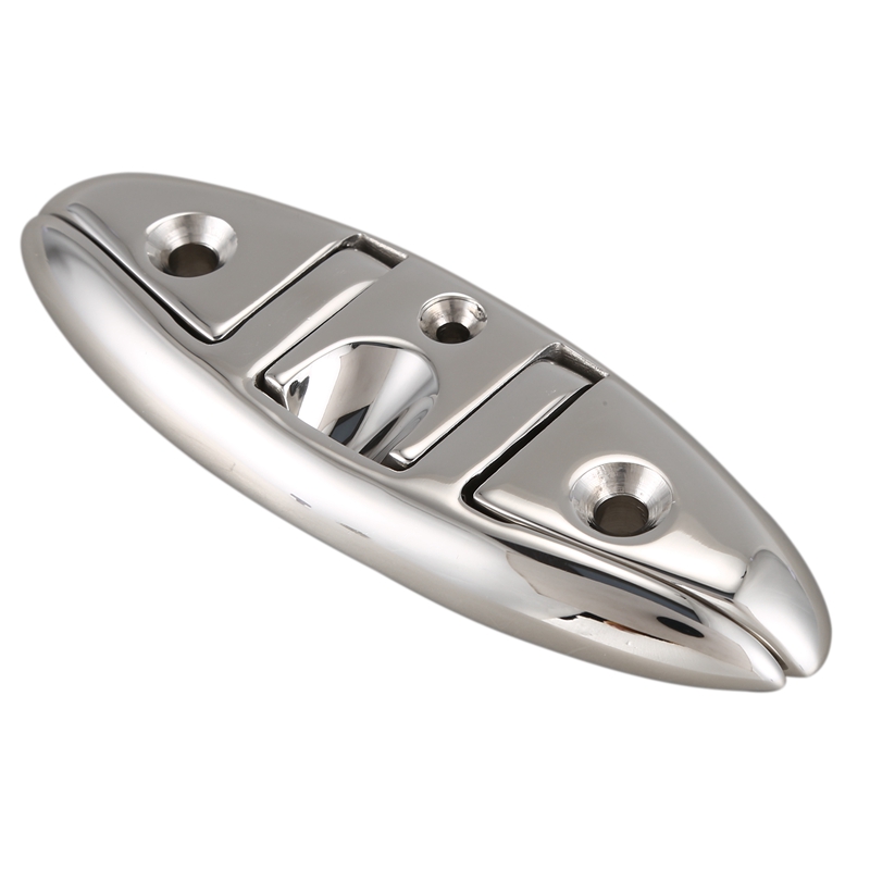 Stainless Steel 316 Marine Grade Boat Flip Up Folding Pull Up Cleat