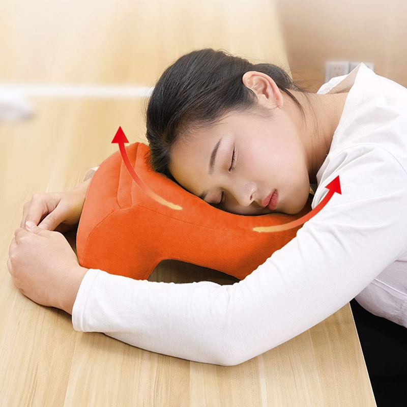 New Memory PP Cotton Office Noon Nap Pillow Breathable Desk Sleep