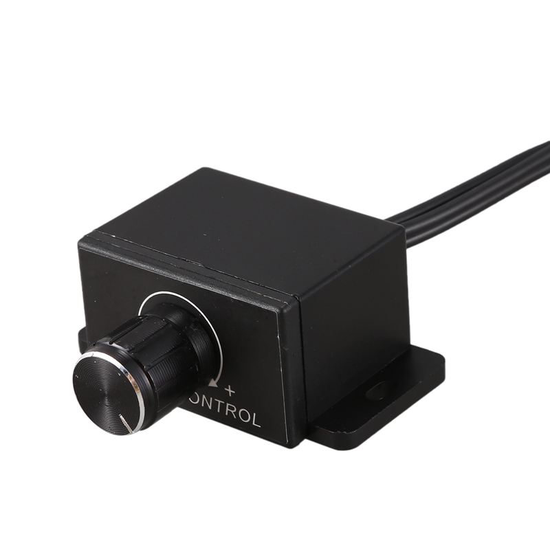 Car Home Audio Amplifier Bass RCA Gain Level Volume Control Knob LC1