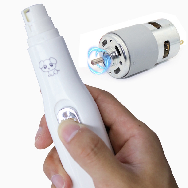 20X(Electric Nail Trimmer Cat Dog Foot Toes Claws Automatic Grinding