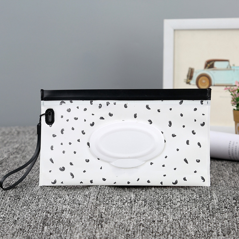 6 Pcs Portable Wet Wipe Pouches Reusable Baby Wipes Dispenser Eco