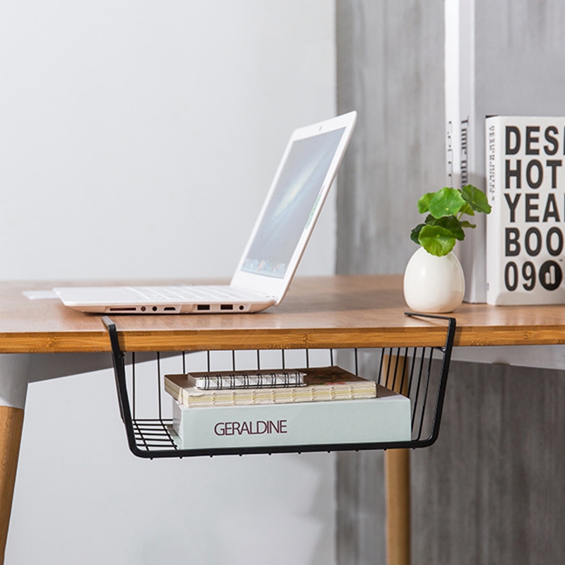 Colgando Debajo del Estante Canasta de Almacenamiento Gabinete