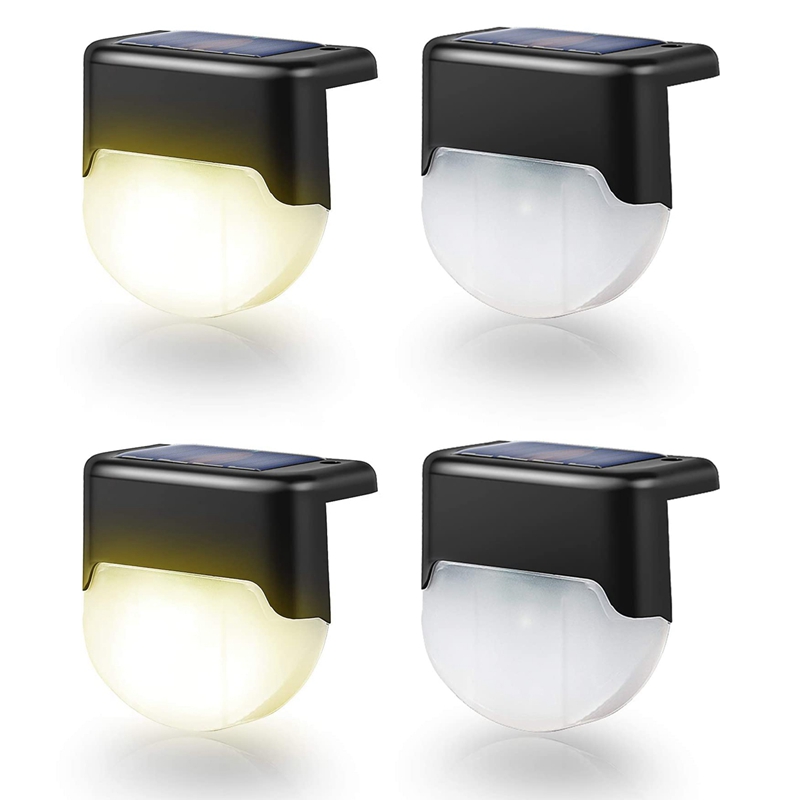 Solar Deck Leuchten, LED Solar Stufen Leuchten im Freien für Terrassen