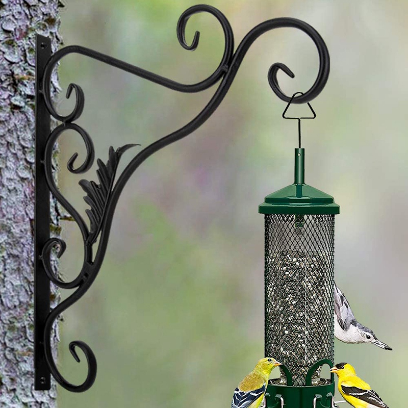 5X(Soporte de Plantas para Colgar en la Pared 2 Piezas Gancho de Jardín