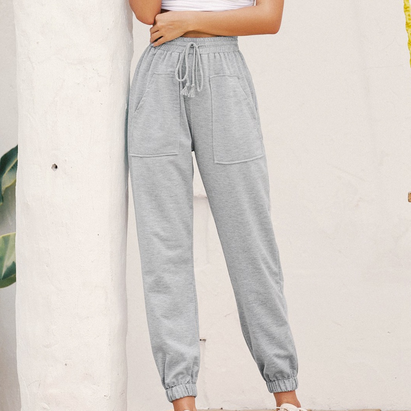 2X (PANTALONI DONNA Vita Alta Pantaloni Lunghi Casual Moda Streetwear  Pantaloni della Tuta W E7Z5 EUR 39,91 - PicClick IT