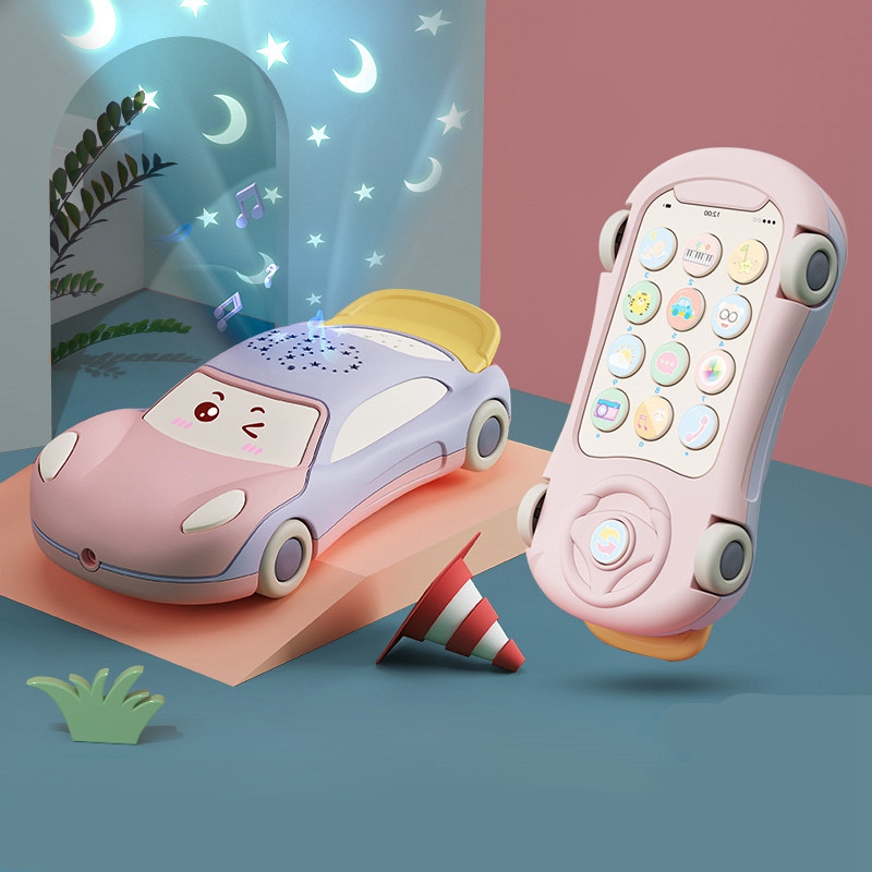 Jouets De Telephone De Voiture De Dessin Anime Electrique Pour Bebe Enfants Jou Ebay
