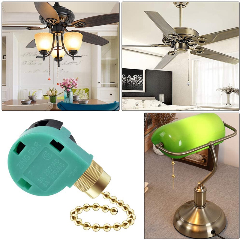 Paquete de 3 Interruptores para Ventilador de Techo, Control de