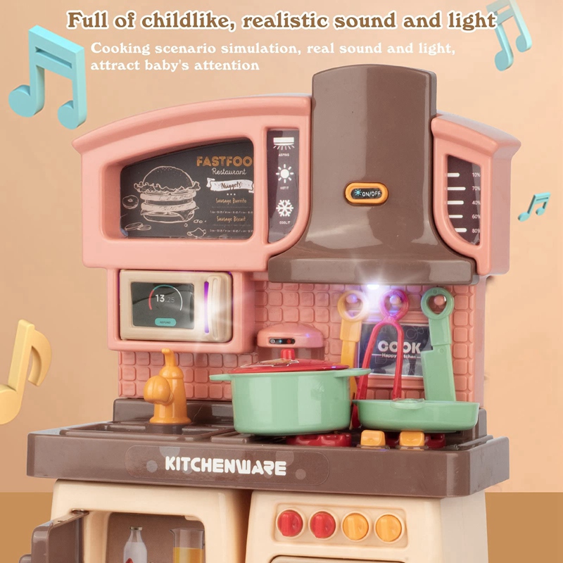 Juguetes para NiñOs PequeñOs Juego de Cocina Juego de Accesorios de