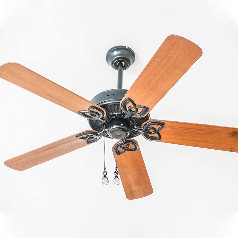 4 STÜCKE Deckenventilator ReißVerschlüSse Retro Deckenventilator Kette