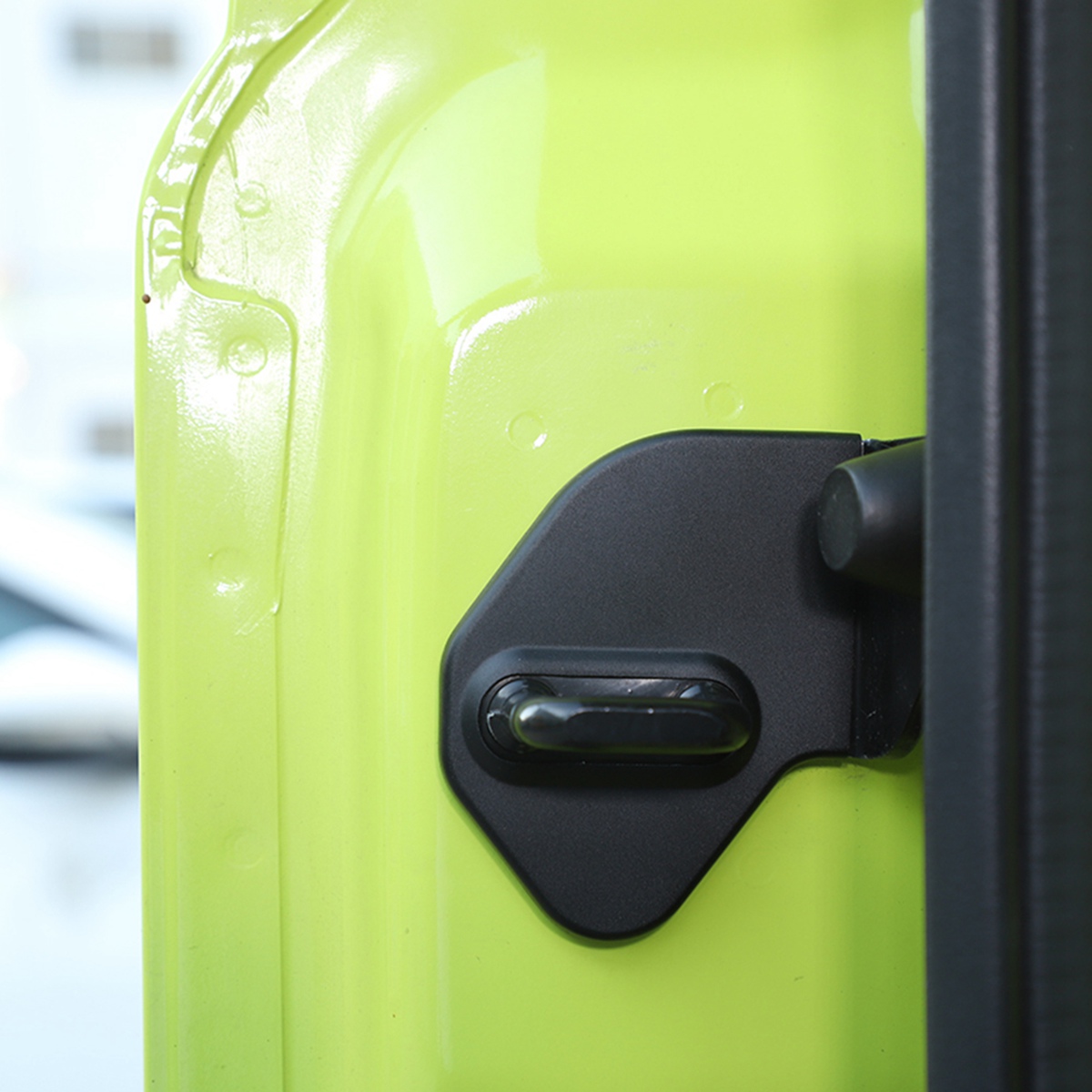 Adesivi per coperture protettive per serrature portiere auto per Suzuki Jimny 2019 2020 2021 Accessori esterni (nero)_voghion.com