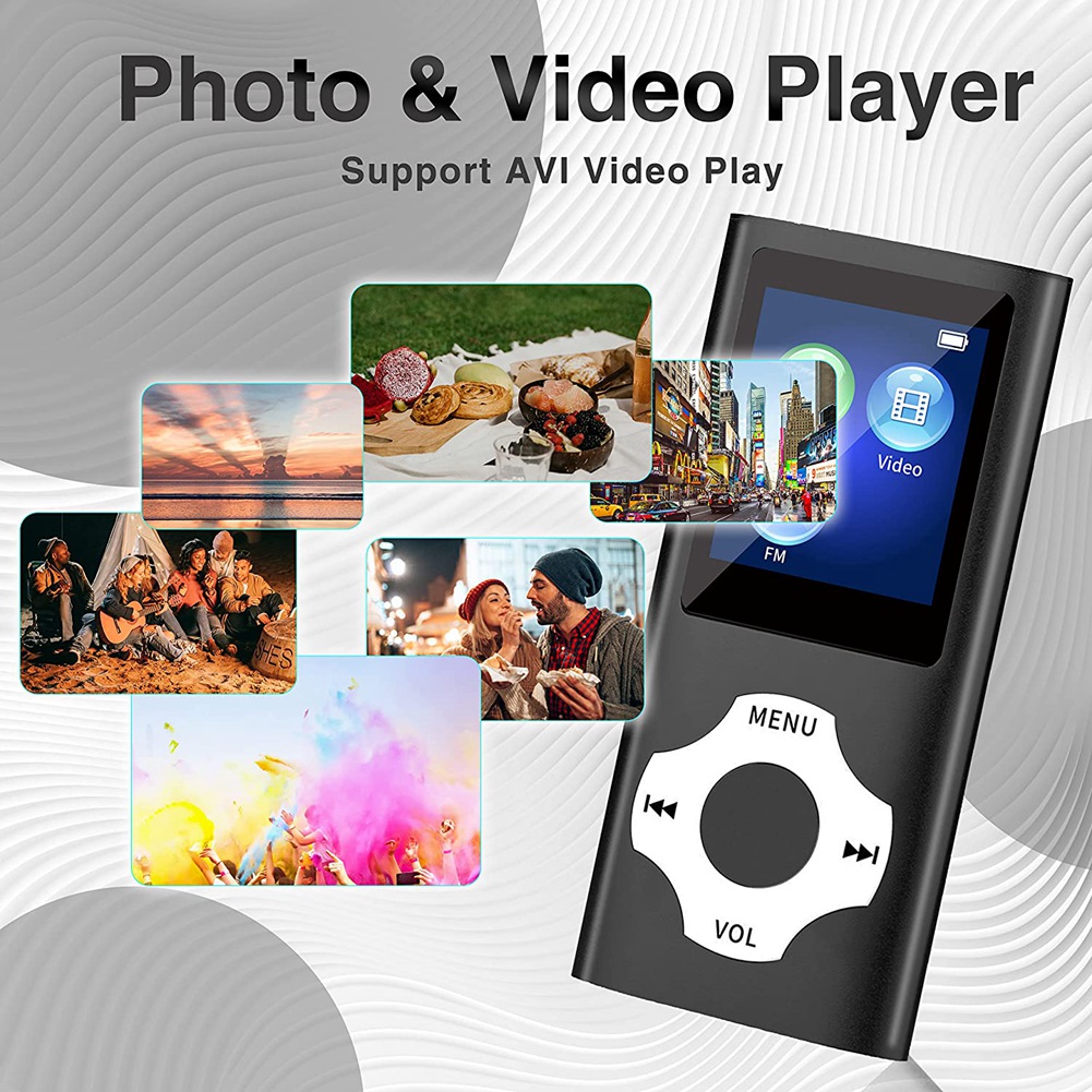 MP3 Music Player with Bluetooth 5.0,Portable HiFi Music Player /Video/Photo8748 - Bild 4 von 15