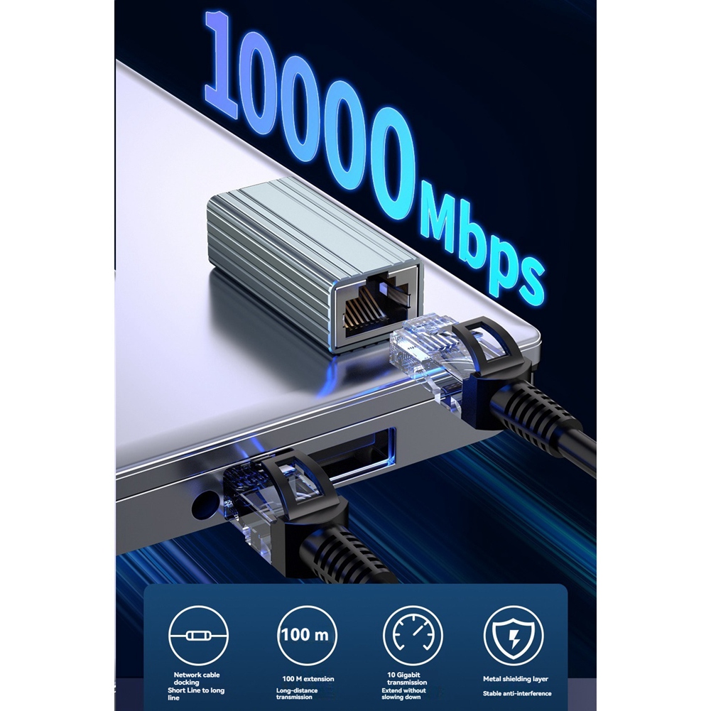 Connecteur RJ45 10 Gbit/S Vers , Extension de Réseau Gigabit7375 - Afbeelding 5 van 19