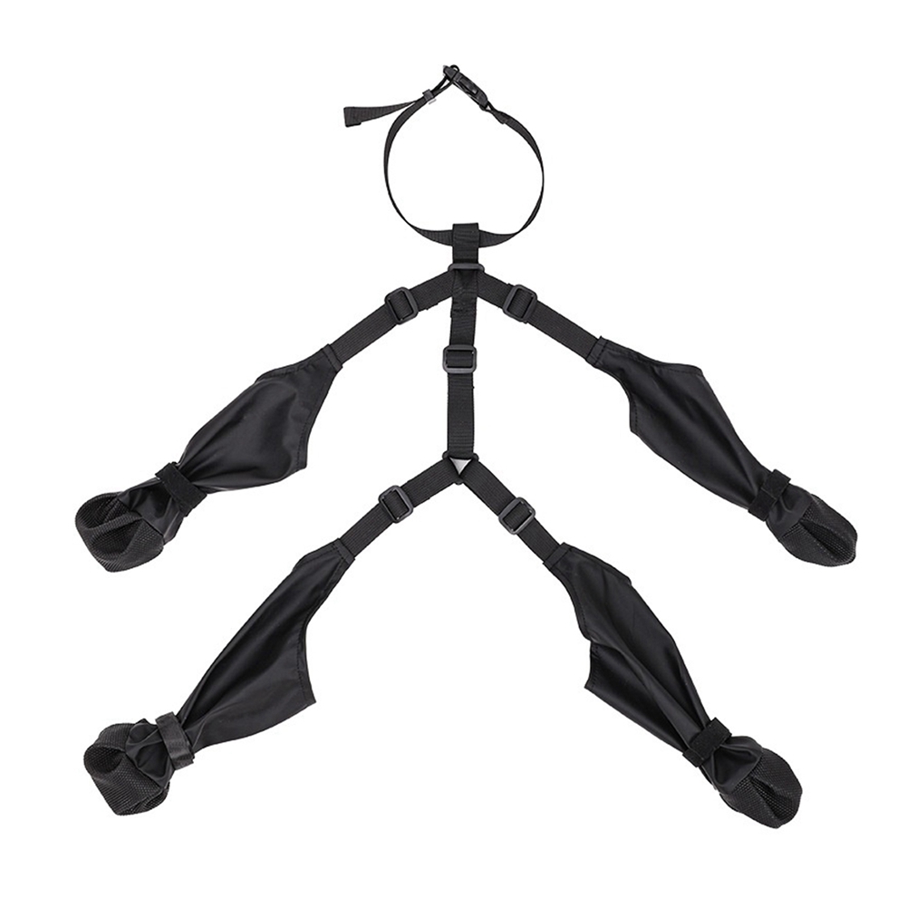 APL Scarpe per Cani Impermeabili Regolabili Stivali per Cani Giorno di Pioggia Animali Domestici Atm2645