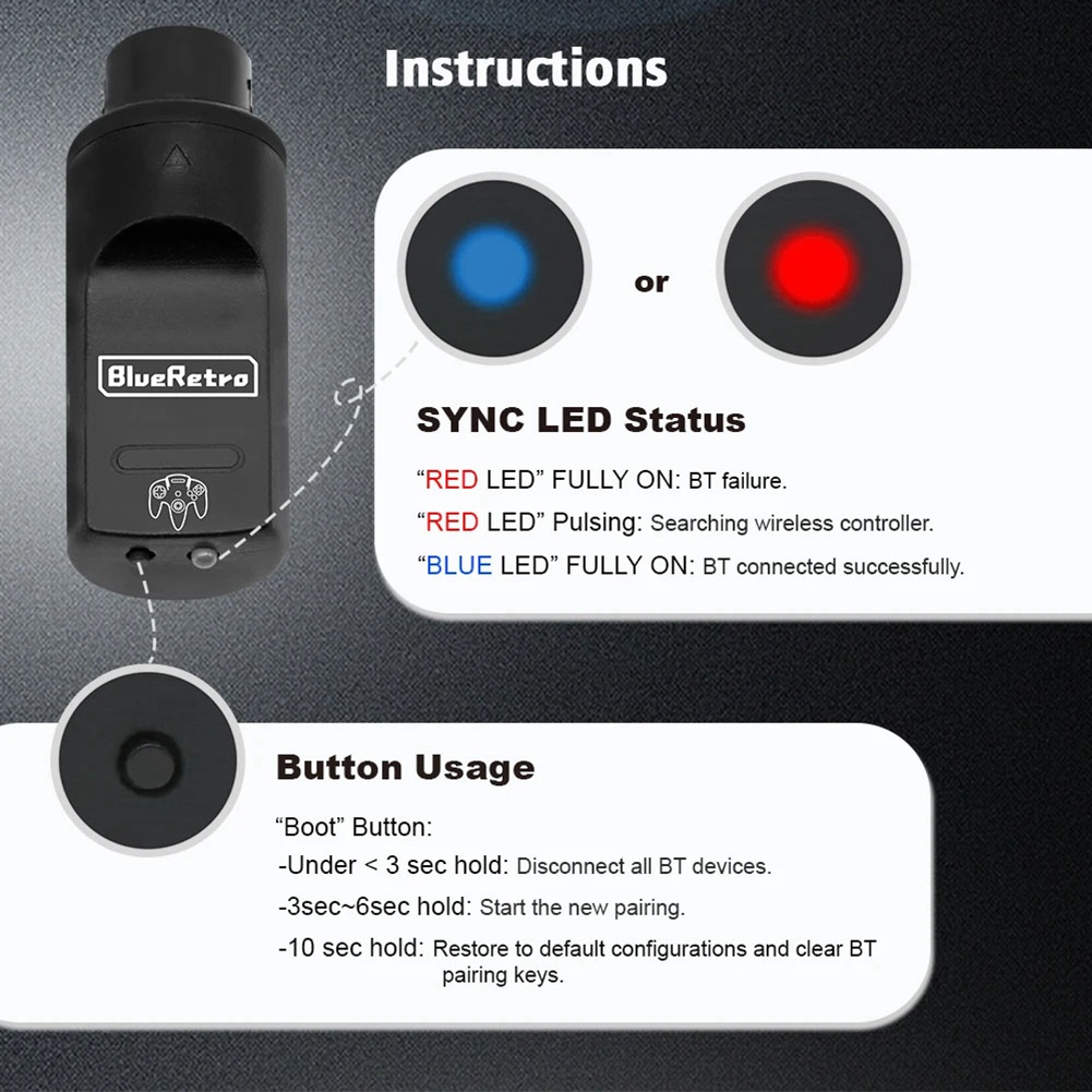 Wireless Game Controllers Adapter 64 Console for //PS57128 eBay