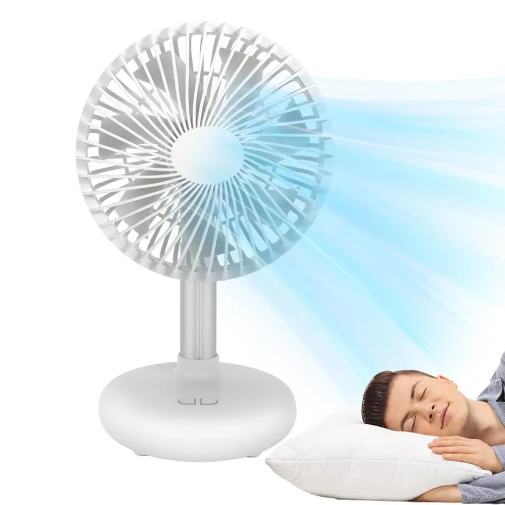 Mini Oscillating Fan USB Rechargeable Portable Battery-Operated Table Fan3832 - Picture 9 of 21