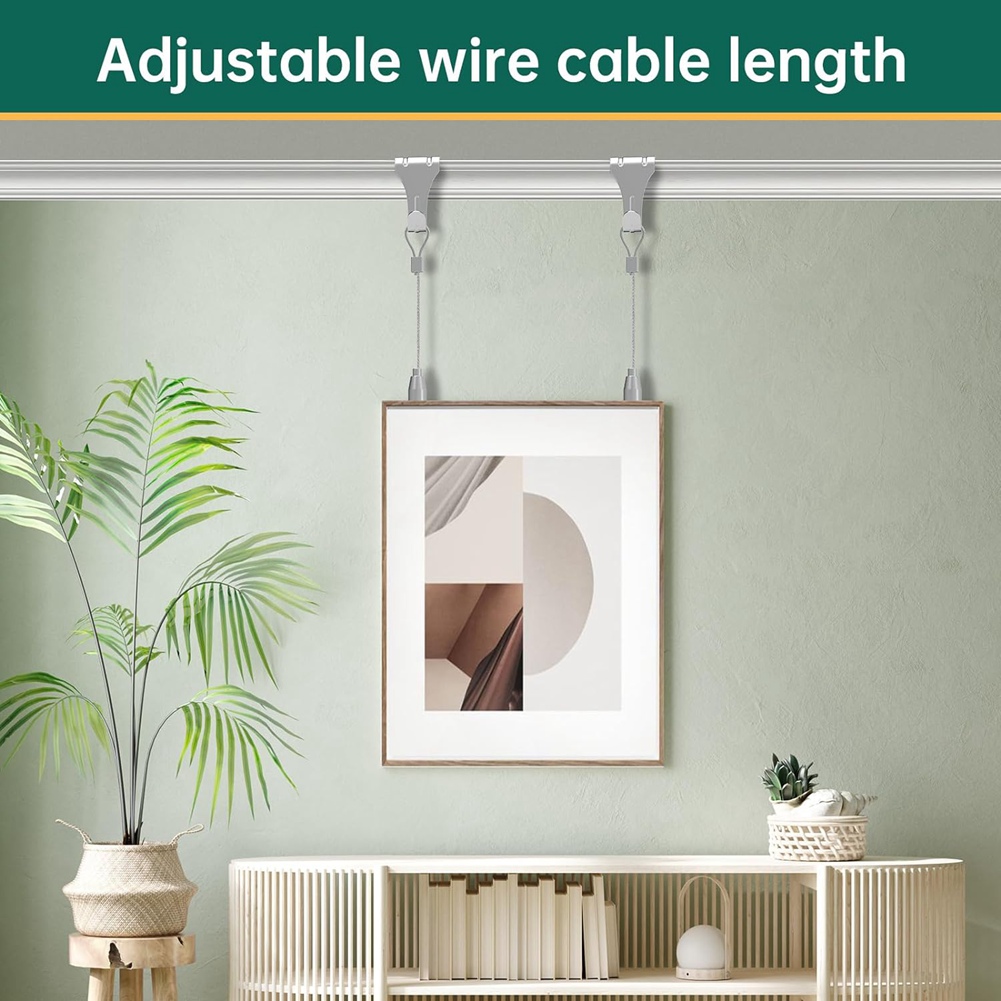 Picture Rail Hanging System,Picture Rail Hooks Molding Hooks Picture Rail8845 - Picture 12 of 13