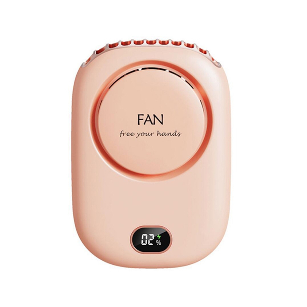 Portable Hanging Neck Fan, 2000mAh Wearable Mini Fan, Battery Operated USB9707 - Picture 2 of 31