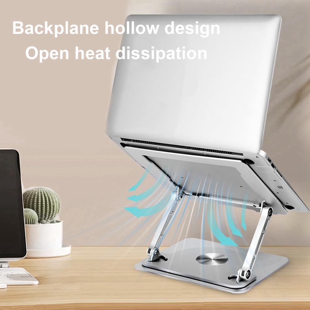 Lifting Heat Dissipation Computer Stand 360° Rotating Laptop Stand for Ipad7901 - Afbeelding 5 van 13