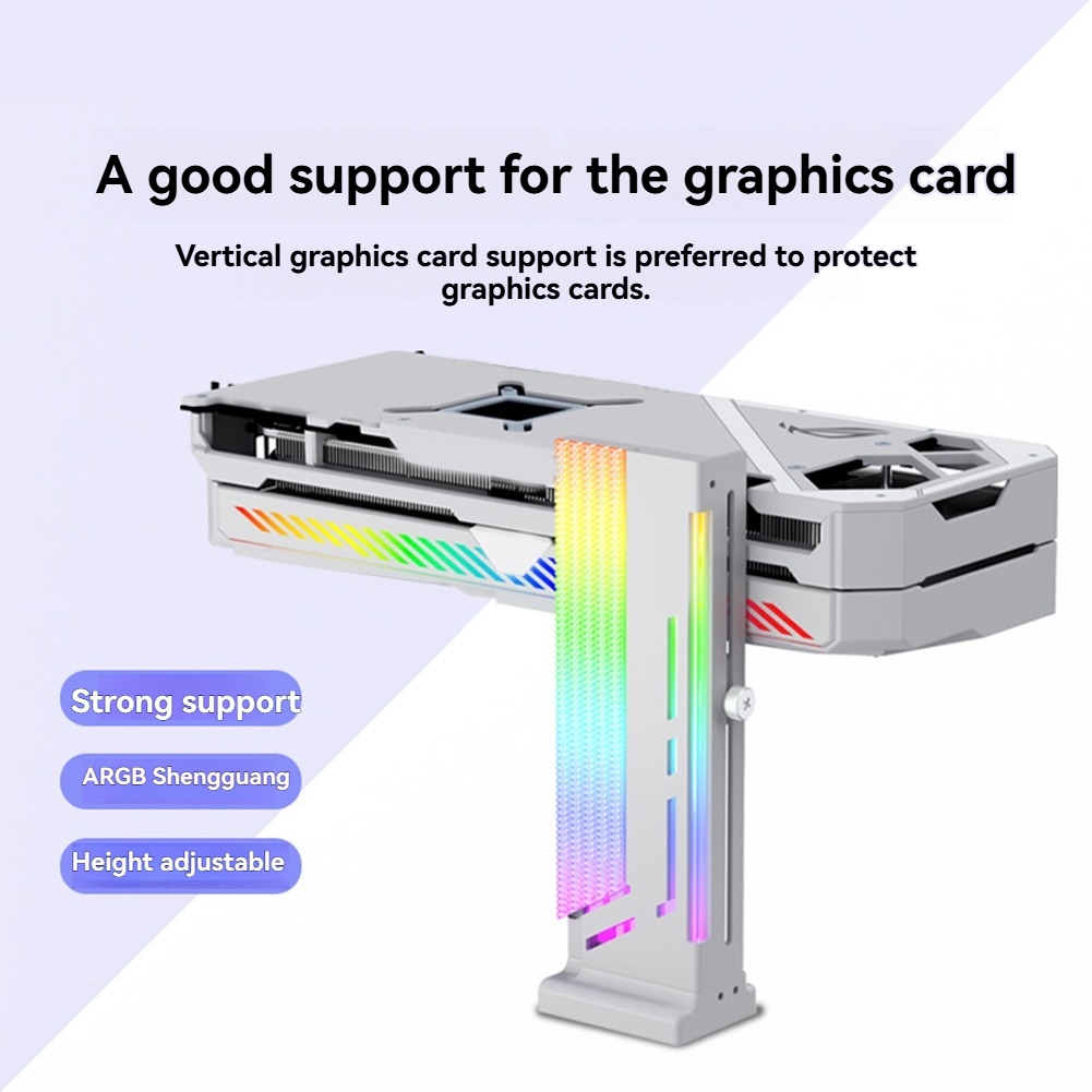 Graphics Card Anti-Sag Bracket with ARGB Sync, Temperature Display,9798 - Afbeelding 20 van 21