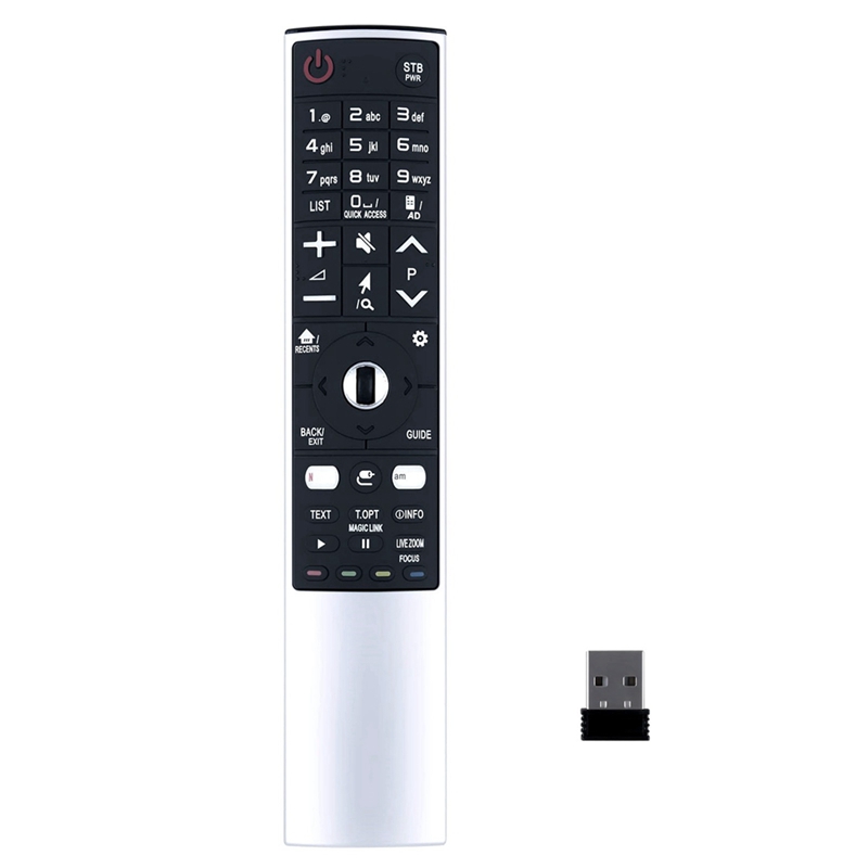 Instruction Manual: Universal Replacement Remote Control for LG Smart TVs