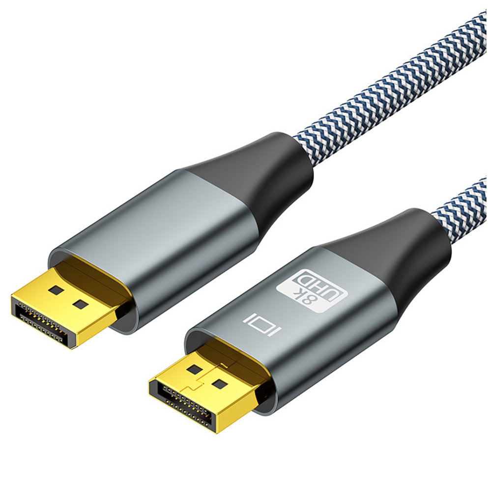 DP1.4 8K 60Hz Displayport Cable DP Cable 4K 144Hz Shielded HDR 32Gbps Video4556 - Zdjęcie 22 z 31